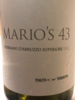 Tenuta Terraviva Mario's 43 Trebbiano d'Abruzzo