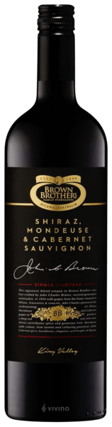 Brown Brothers Milawa Shiraz - Mondeuse - Cabernet