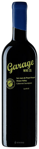 Garage Wine Co San Juan de Pirque Vineyard Cabernet Sauvignon (Lot ...)