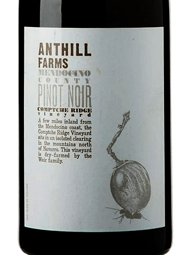 Comptche Ridge Vineyard Pinot Noir