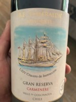 Maturana B.E Esmeralda Trinquete Gran Reserva Carménère
