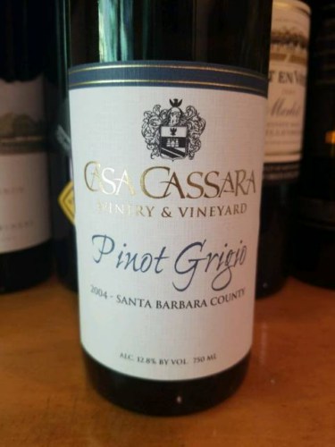 Casa Cassara Pinot Grigio | Vivino English