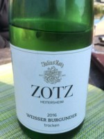 Julius Zotz Heitersheim Weisser Burgunder Trocken