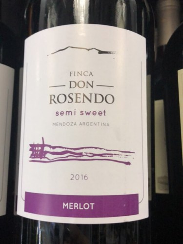 Bodega Don Rosendo Semi Sweet Merlot | Vivino English