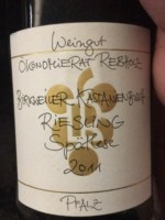 Ökonomierat Rebholz Birkweiler Kastanienbusch Riesling Spätlese