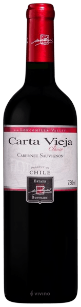 Carta Vieja Cabernet Sauvignon Clasico