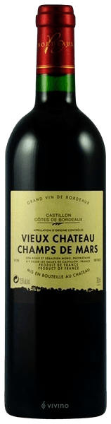 Vieux Château Champs de Mars Castillon - Côtes de Bordeaux