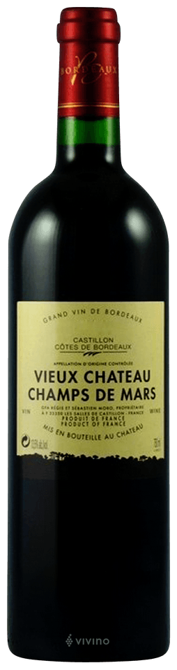 Vieux Château Champs de Mars Castillon - Côtes de Bordeaux