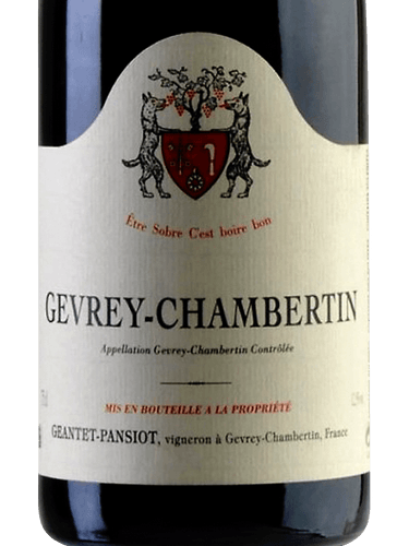 Géantet-Pansiot Gevrey-Chambertin | Vivino Français