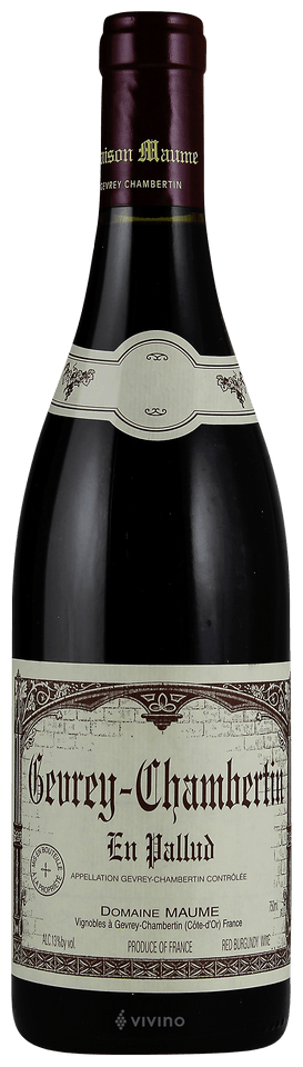 2009年Gevrey-Chambertin moine MAUME 2009 Domaine Maume Mazis-Chambertin - CellarTracker