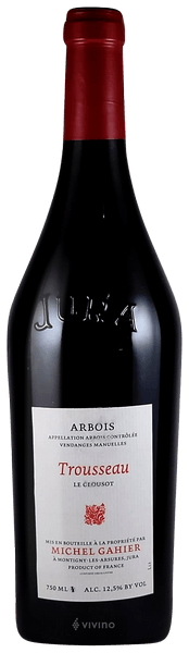 Michel Gahier Arbois Trousseau Le Clousot