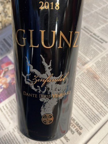 Dante Dusi Vineyard Zinfandel
