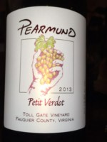 Pearmund Toll Gate Vineyard Petit Verdot
