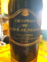 Vinovalie Exception du Comte de Negret Fronton