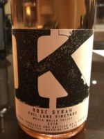 K Vintners Phil Lane Vineyard Syrah Rosé