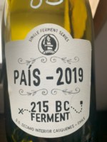 Garage Wine Co 215 BC Ferment País