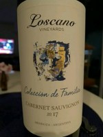 Loscano Colección de Familia Cabernet Sauvignon