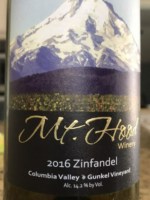 Mt. Hood Gunkel Vineyard Zinfandel
