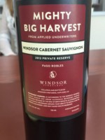 Windsor Mighty Big Harvest Private Reserve Windsor Cabernet Sauvignon