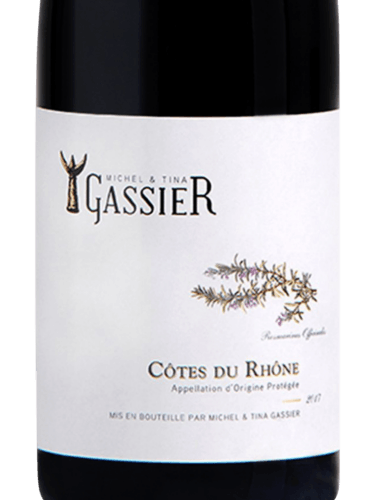 2018 Domaine Gassier Côtes du Rhône | Vivino United States