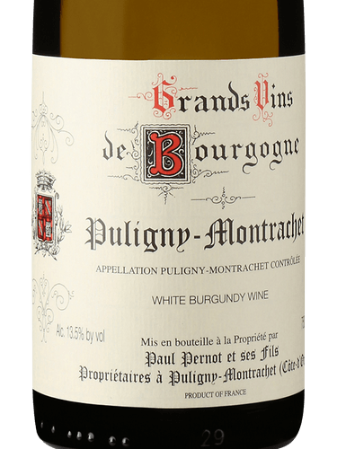 Paul Pernot Puligny-Montrachet | Vivino 日本語