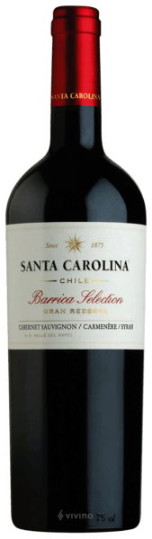Santa Carolina Barrica Selection Gran Reserva Cabernet Sauvignon - Carmenère - Syrah