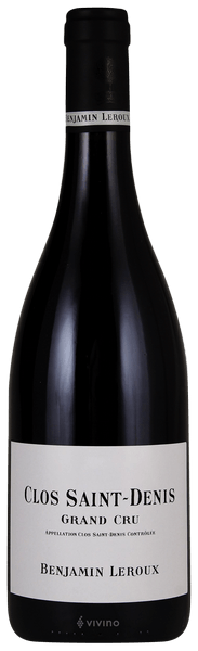 Benjamin Leroux Clos Saint-Denis Grand Cru