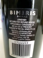 Red Hill Estate Bimãris Shiraz