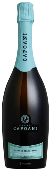 Espumante Capoani Branco Brut Brasil Blanc de Blanc Chardonnay 2021 750ml