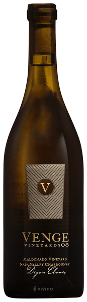 Venge Vineyards Chardonnay Maldonado Vineyard Dijon Clones