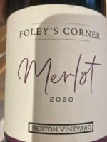 Berton Vineyard Foley's Corner Merlot