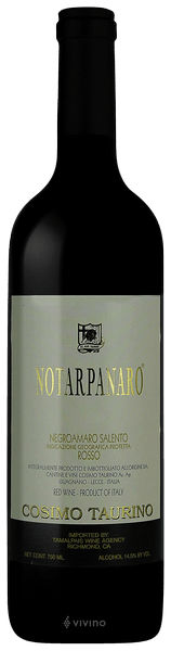 Taurino Notarpanaro Negroamaro