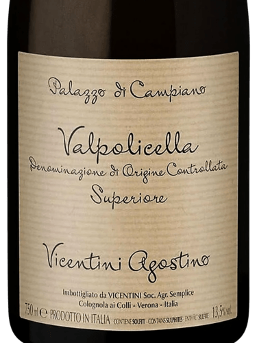 Vicentini Agostino Palazzo di Campiano Valpolicella Superiore Vivino