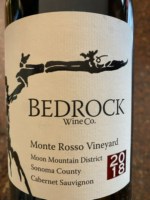 Bedrock Wine Co. Monte Rosso Vineyard Cabernet Sauvignon
