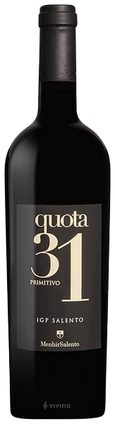 Menhir Quota 31 Primitivo