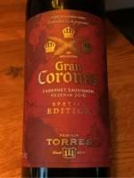 Familia Torres Gran Coronas Reserva Special Edition Cabernet Sauvignon
