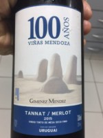 Gimenez Mendez 100 Años Viñas Mendoza Merlot - Tannat