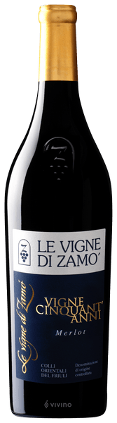 Le Vigne di Zamò Vigne Cinquant Anni Merlot