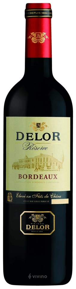 Delor Réserve Bordeaux Rouge | Vivino English