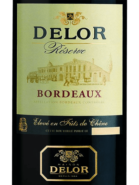 Delor Réserve Bordeaux Rouge | Vivino English