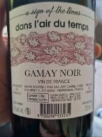 Jeff Carrel Dans l'Air du Temps Gamay Noir