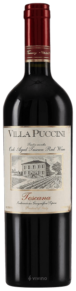 Villa Puccini Toscana Oak Aged Red