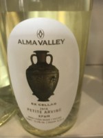 Alma Valley Ex Cellar Petite Arvine