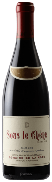 Domaine de la Côte Sous Le Chêne Pinot Noir