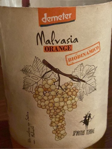 Spiritus Terrae Malvasia Orange