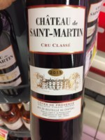 Château de Saint Martin Côtes de Provence Rouge