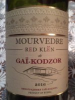 Gaï-Kodzor Mourvedre Red Klën