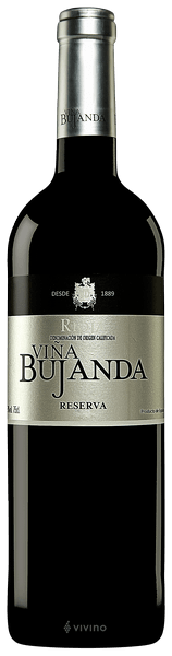 Vinho Viña Bujanda Tinto Seco Espanha Rioja Reserva Tempranillo 2018 750ml