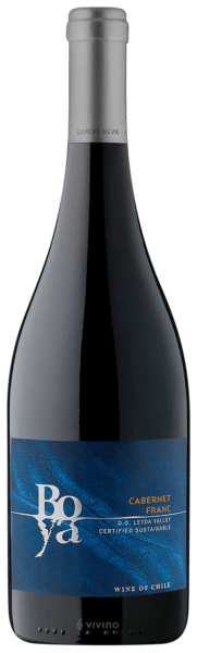 Vinho Viña Garcés Silva Tinto Seco Chile Boya Cabernet Franc 2021 750ml