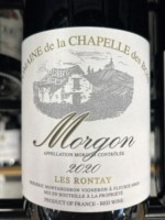La Chapelle des Bois Les Rontay Morgon